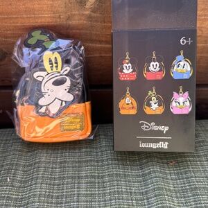 Mickey and Friends Mini-Backpack Mystery Key Chain - GOOFY